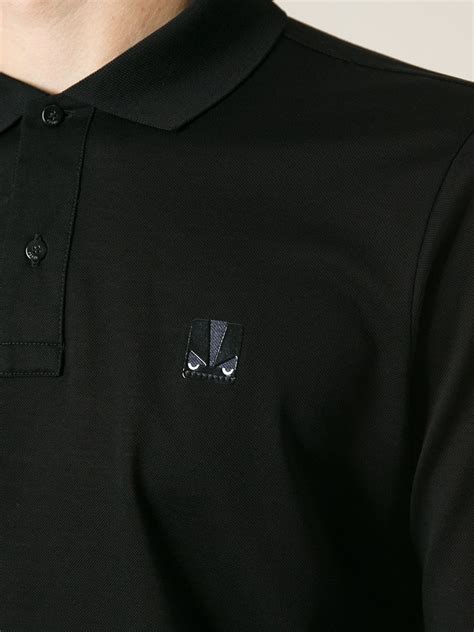 fendi monster polo shirt|fendi polo shirt price.